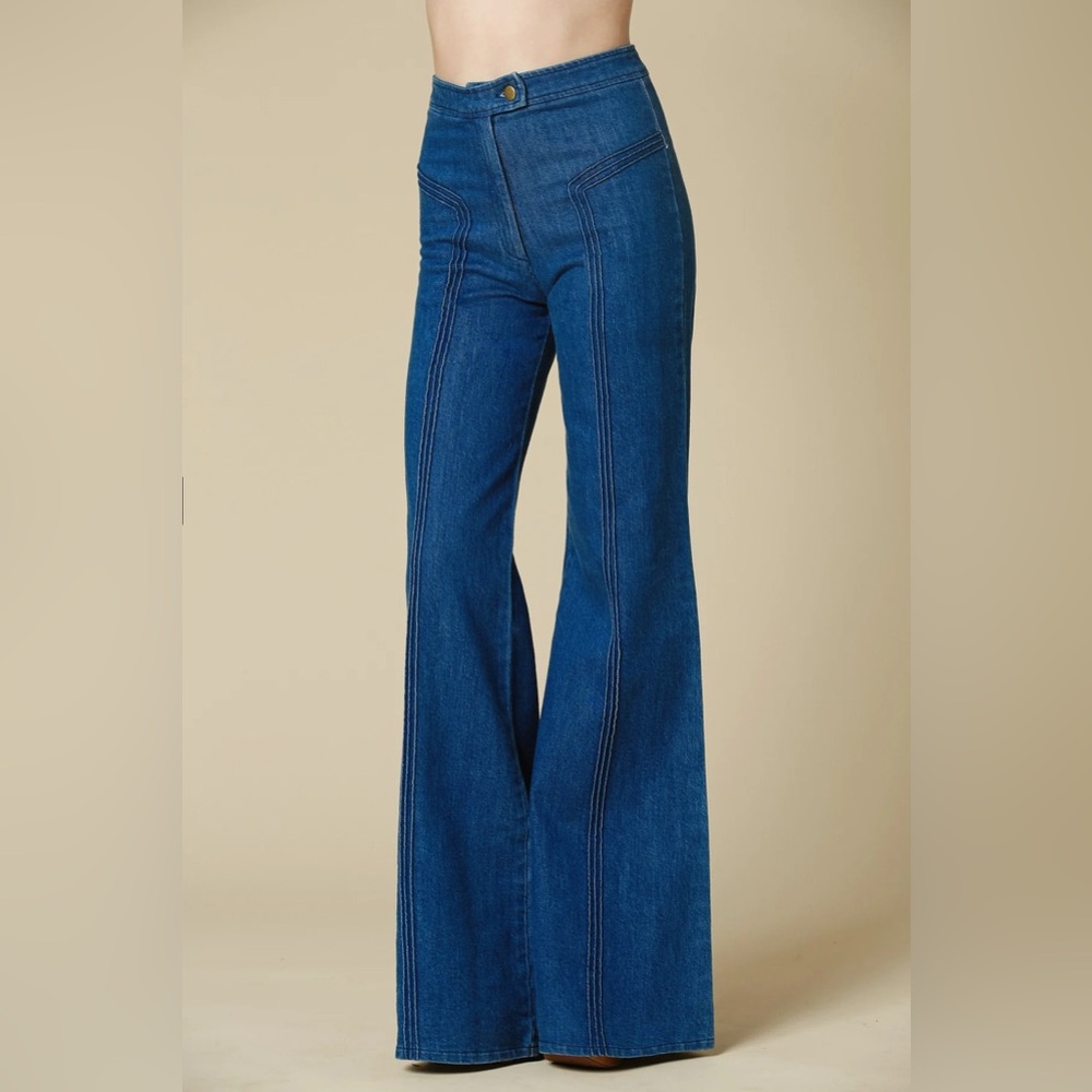 annie wide-leg jean by stoned immaculate size 29